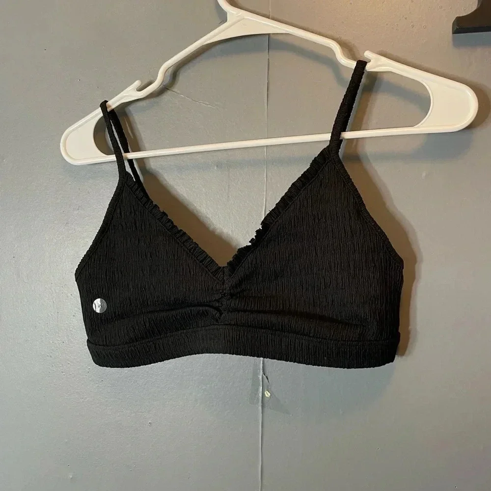NWT American eagle black bralette size medium